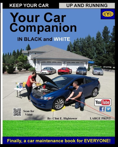 Your Car Care Companion Black and White Black and White Edition