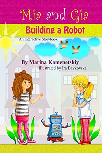 Mia and Gia Building a Robot