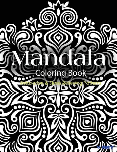 Mandala Coloring Book Coloring Books for Adults : Stress Relieving Patterns