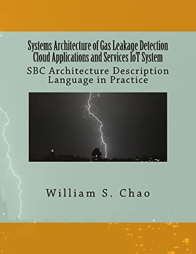 Systems Architecture of Gas Leakage Detection Cloud Applications and Services IoT System SBC Architecture Description Language in Practice