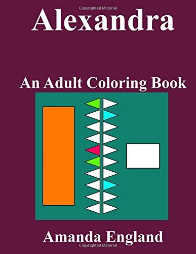 Alexandra An Adult Coloring Book