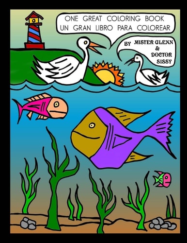 One Great Coloring Book--Un Gran Libro Para Colorear