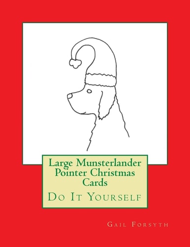 Large Munsterlander Pointer Christmas Cards Do It Yourself