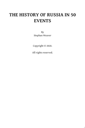 The History of Russia in 50 Events
