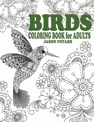 Birds Coloring Book For Adults