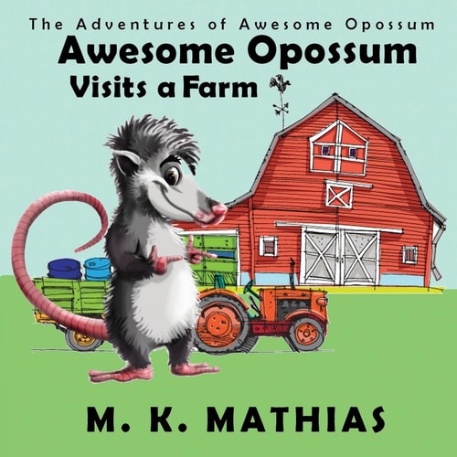 Awesome Opossum Visits a Farm