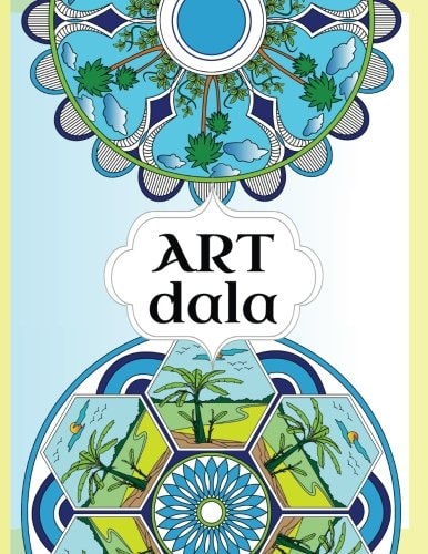 Artdala Adult Coloring Mandala Book 50 Beautiful Mandala Combined with 50 Inspiring Quotes, Create a Calming, Artistic and Meditative Experience for Body and Mind