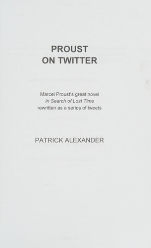 Proust on Twitter