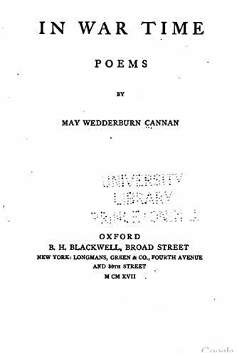 In War Time, Poems