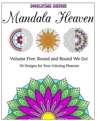 Round and Round We Go! 50 Designs for Your Coloring Pleasure