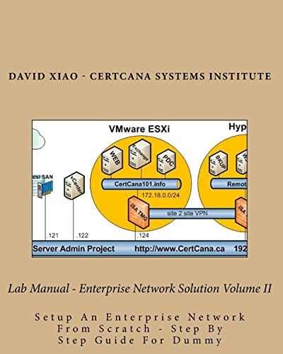 Lab Manual - Enterprise Network Solution Volume II Setup An Enterprise Network From Scratch - Step By Step Guide For Dummy