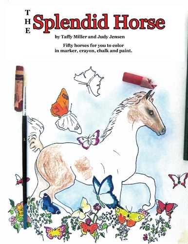 The Splendid Horse A Coloring Book