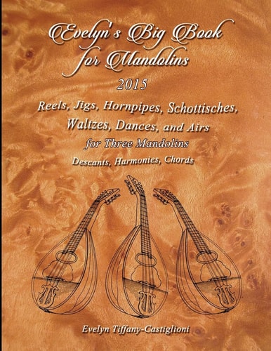 Evelyn's Big Book for Mandolins 2015 A Collection of Tunes for 3 Mandolins