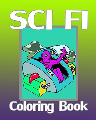 Sci Fi Coloring Book
