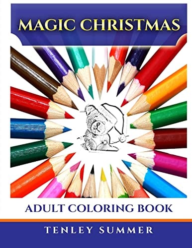Magic Christmas Adult Coloring Book