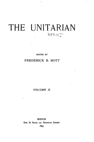 The Unitarian