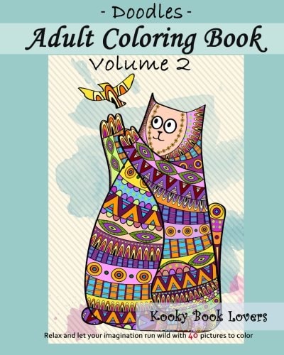 Adult Coloring Book - Doodles - Volume 2