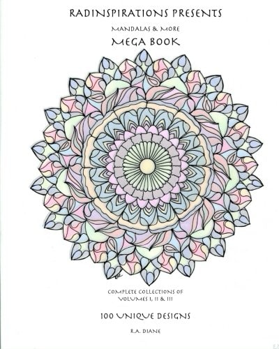 Mandalas and More Mega Book Complete Collection: Volumes 1, 2 And 3