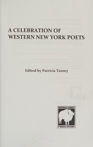 A Celebration of Western New York Poets