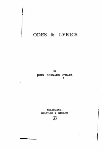 Odes and Lyrics
