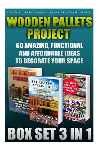 Wooden Pallets Project Box Set 3 In 1 60 Amazing, Functional And Affordable Idea DIY Household Hacks, Wood Pallets, Wood Pallet Projects, Diy Decoration And Design, Interior Design, DIY Hacks, Diy Pallet Furniture, DIY Palette Projects