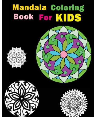 Mandala Coloring Book For Kids Stress Relieving Patterns