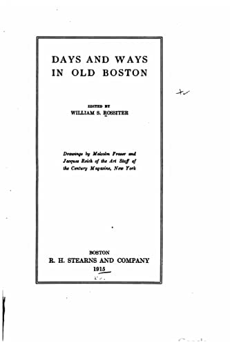 Days and Ways in Old Boston