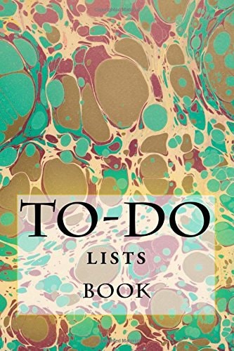 To-Do Lists Book Stay Organized