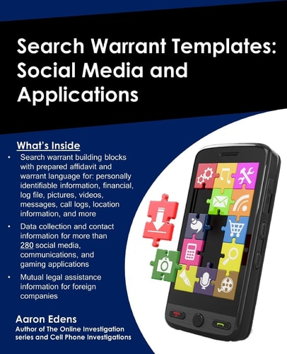 Search Warrant Templates Social Media and Applications