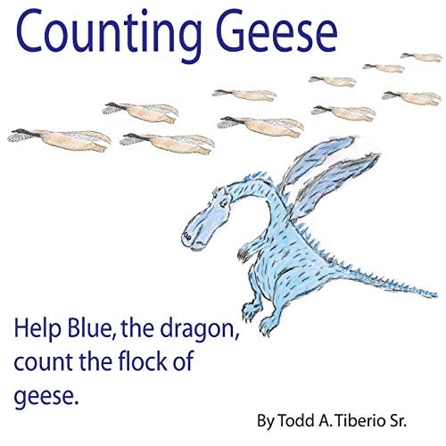 Counting Geese Help Blue, the Dragon, Count the Flock of Geese.