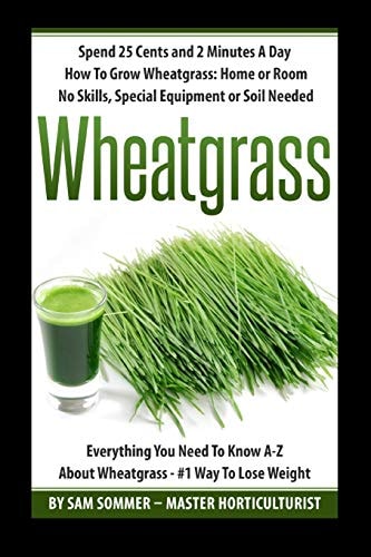 Spend 25 Cents and 2 Minutes A Day How To Grow Wheatgrass Home Or Room No Skills, Special Equipment Or Soil Needed: Wheatgrass Everything You Need To Know A-Z About WheatGrass-#1 Way To Lose Weight