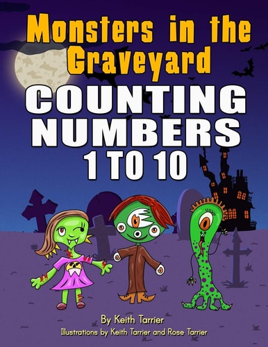 Monsters in the Graveyard. Counting 1 To 10