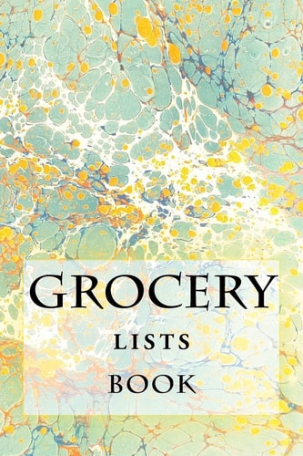 Grocery Lists Book Stay Organized (11 Items Or Less)