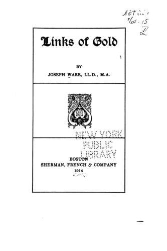 Links of Gold