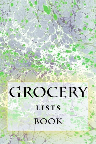 Grocery Lists Book Stay Organized (11 Items Or Less)