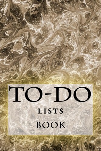 To-Do Lists Book Stay Organized