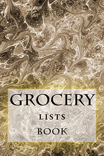 Grocery Lists Book Stay Organized (11 Items Or Less)