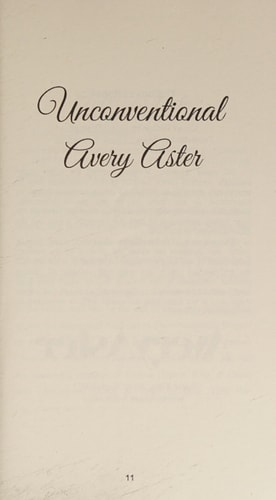 Unconventional