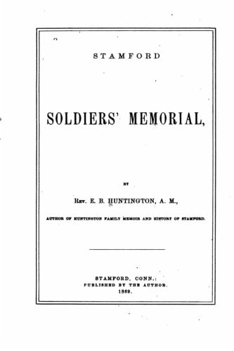 Stamford Soldiers' Memorial
