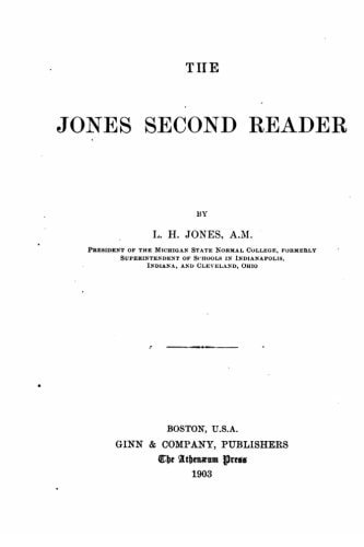 The Jones Second Reader