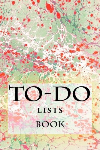 To-Do Lists Book Stay Organized