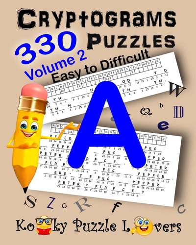 Cryptograms, Volume 2 330 Puzzles