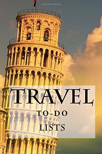 Travel To-Do Lists Book Stay Organized