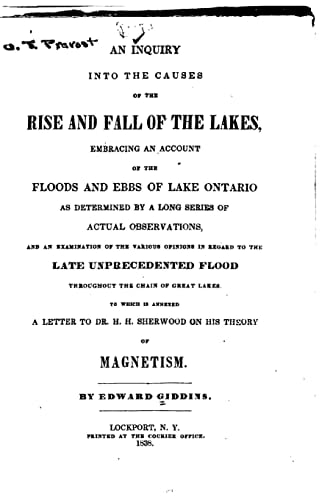 An Inquiry Into the Causes of the Rise and Fall of the Lakes