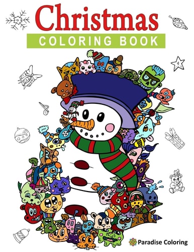 Christmas Coloring Book for Adults 35 Stress Relief Designs For Adults (Christmas Adult Coloring Book)