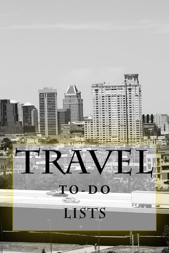 Travel To-Do Lists Book Stay Organized