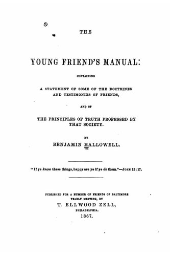 The Young Friends' Manual