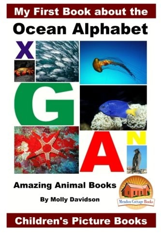 My First Book about the Ocean Alphabet - Amazing Animal Books - Children's Picture Books