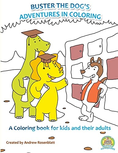 Adult Coloring Books Buster's Adventures in Coloring