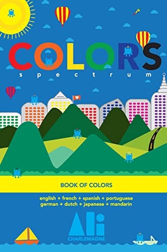 Book of Colors Childhood Multi-Language Development System